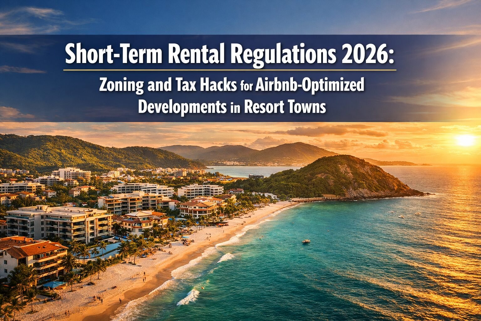 Short-Term Rental Regulations 2026: Zoning and Tax Hacks for Airbnb-Optimized Developments in Resort Towns