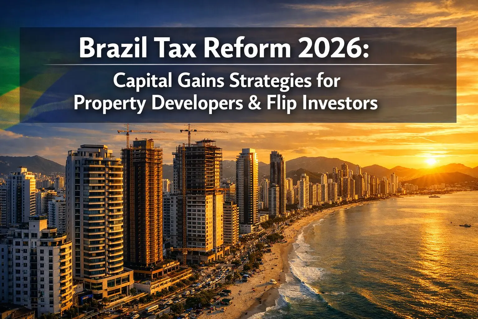 Tax Reform Impacts on Capital Gains: 2026 Strategies for Brazil Property Developers and Flip Investors