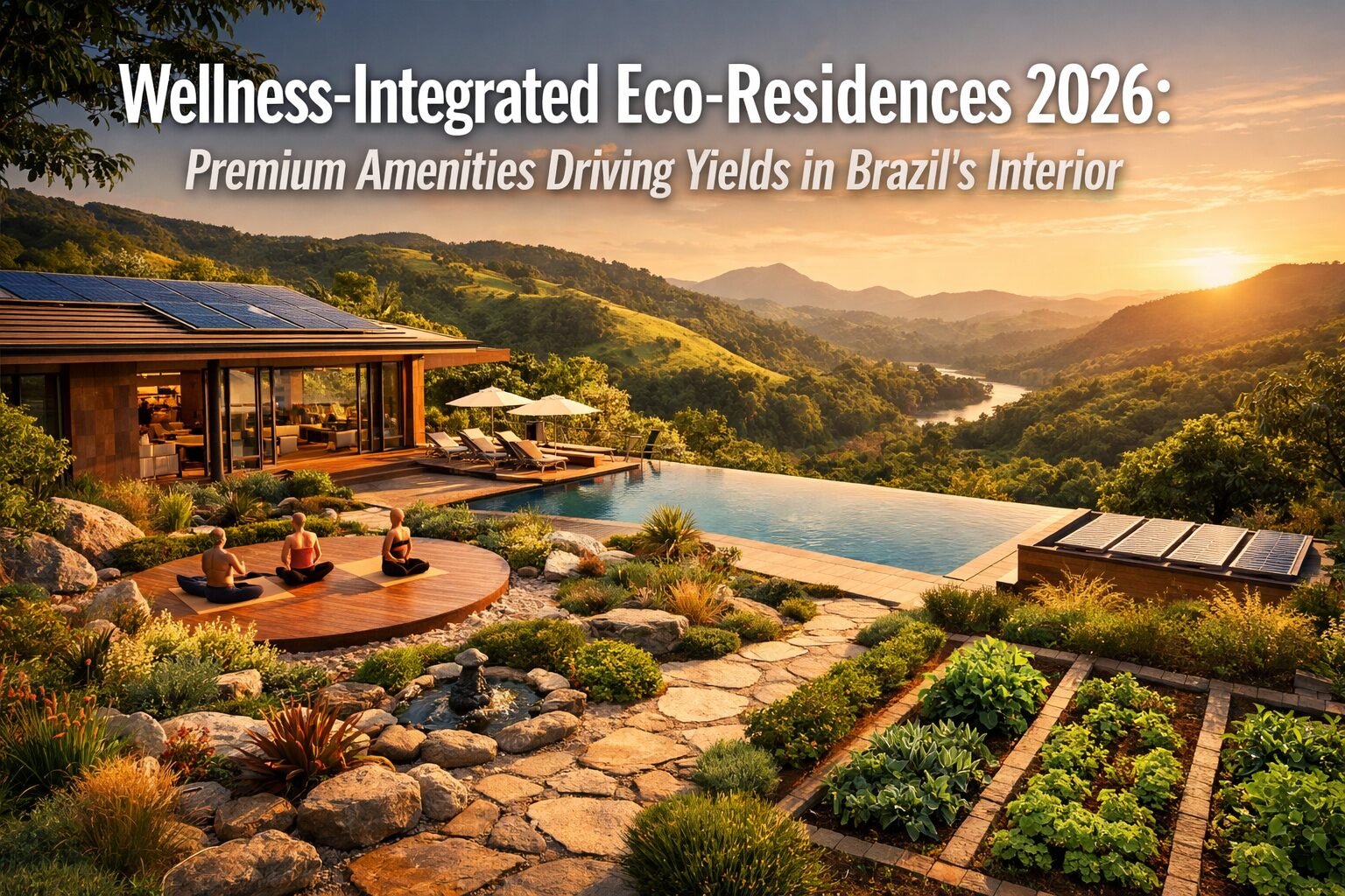Wellness-Integrated Eco-Residences 2026: Premium Amenities Driving Yields in Brazil's Interior