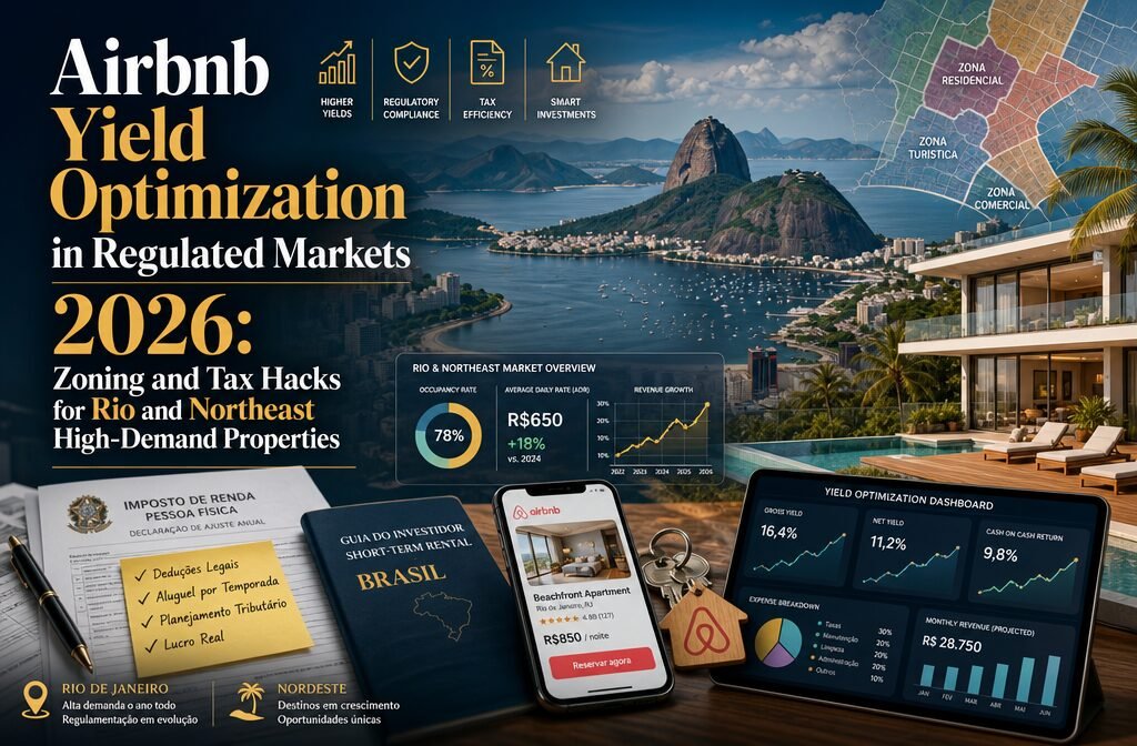 Airbnb Yield Optimization in Regulated Markets 2026: Zoning and Tax Hacks for Rio and Northeast High-Demand Properties