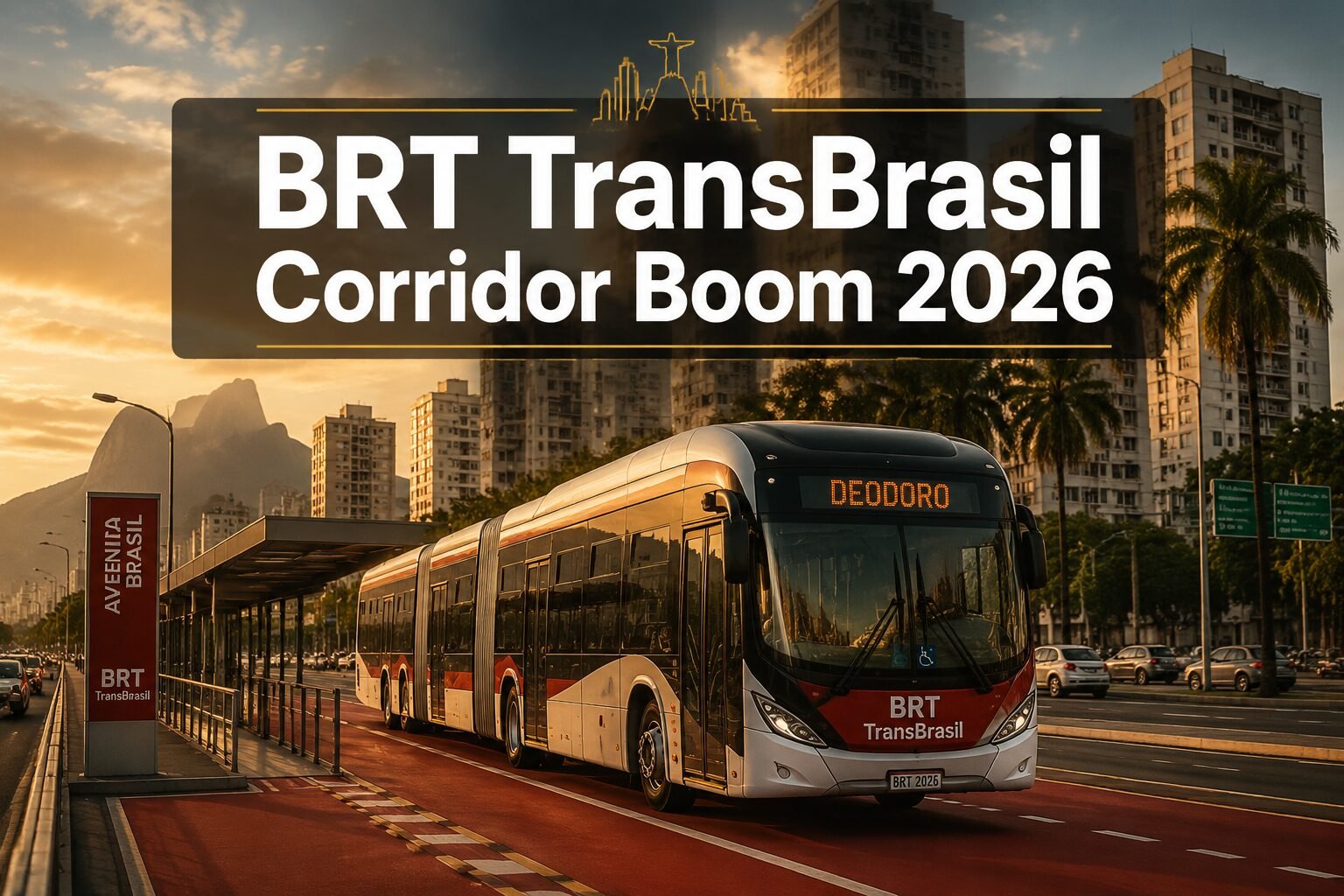BRT TransBrasil Corridor Boom 2026: Transit-Oriented Residential Developments in Rio's Deodoro-to-Downtown Zones
