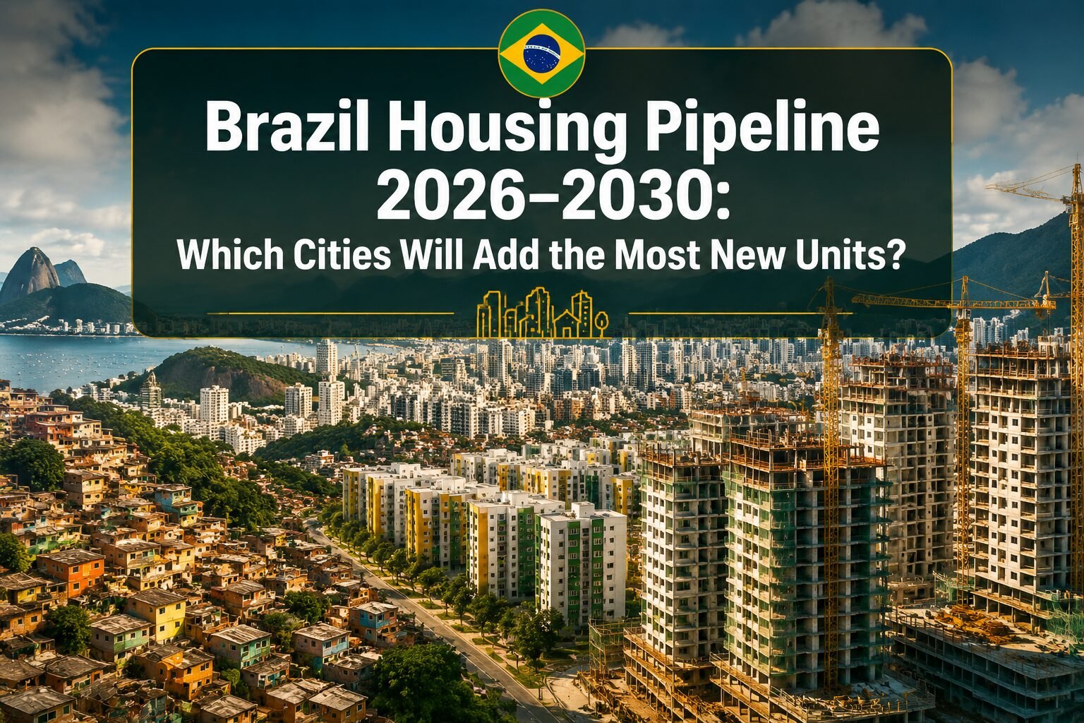 Brazil’s 2026 Housing Pipeline Map: Which Cities Will Add the Most New Units by 2030?