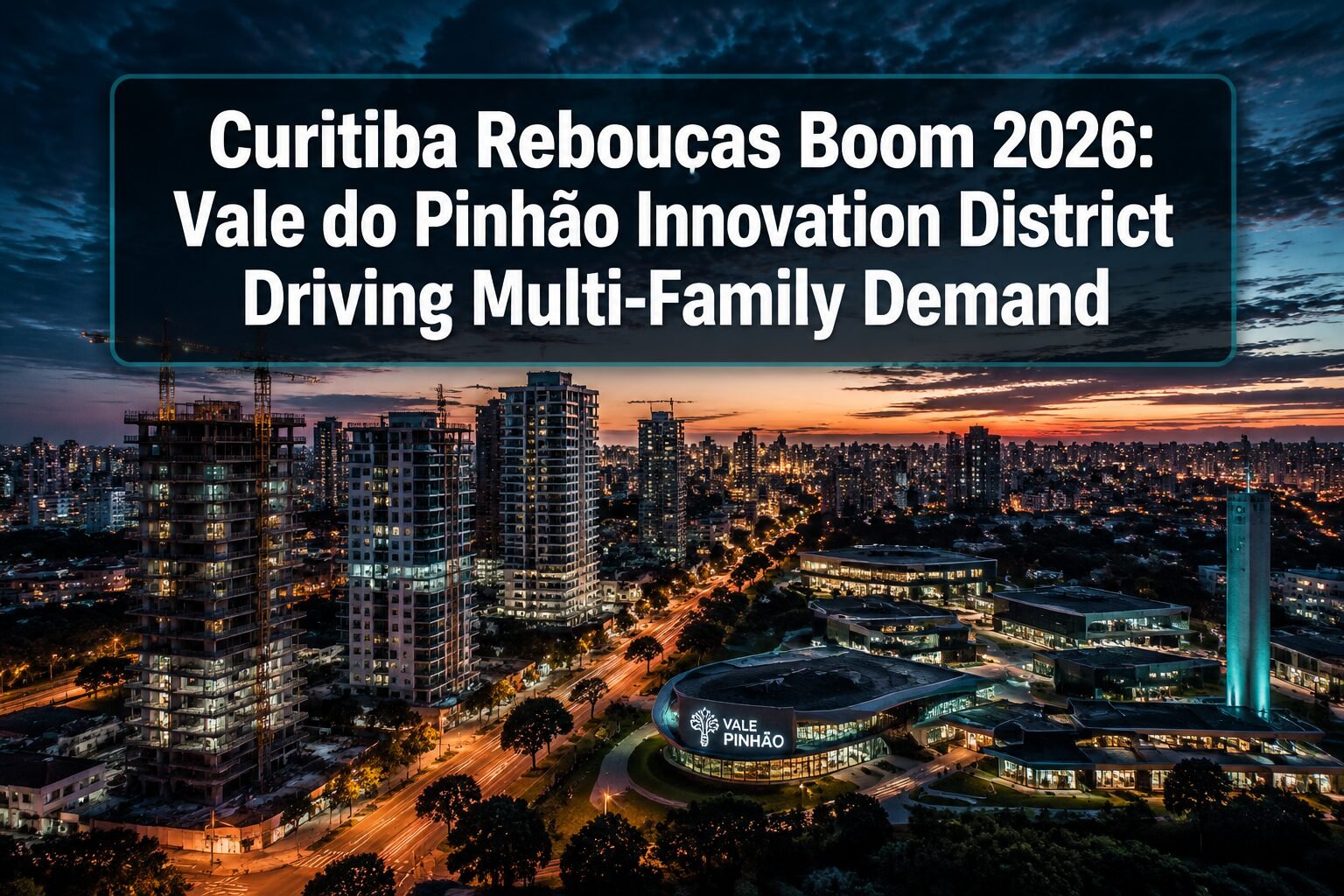 Curitiba Rebouças Boom 2026: Vale do Pinhão Innovation District Driving Multi-Family Demand
