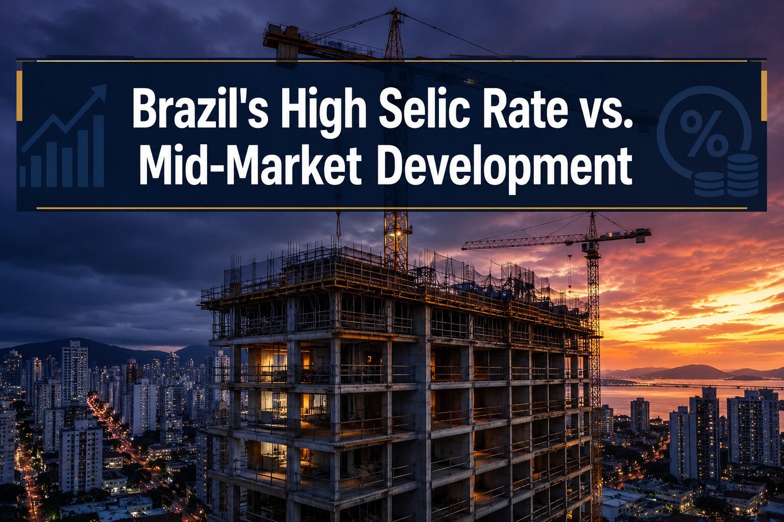 How Brazil’s High Selic Rate Is Reshaping Development Feasibility for Mid-Market Projects