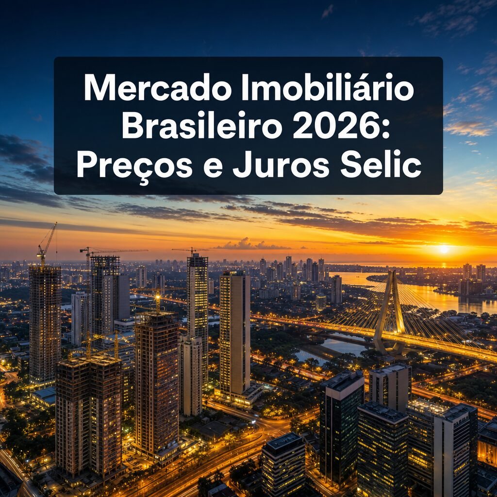 Mercado Imobiliário Brasileiro 2026: Preços e Juros Selic em Foco