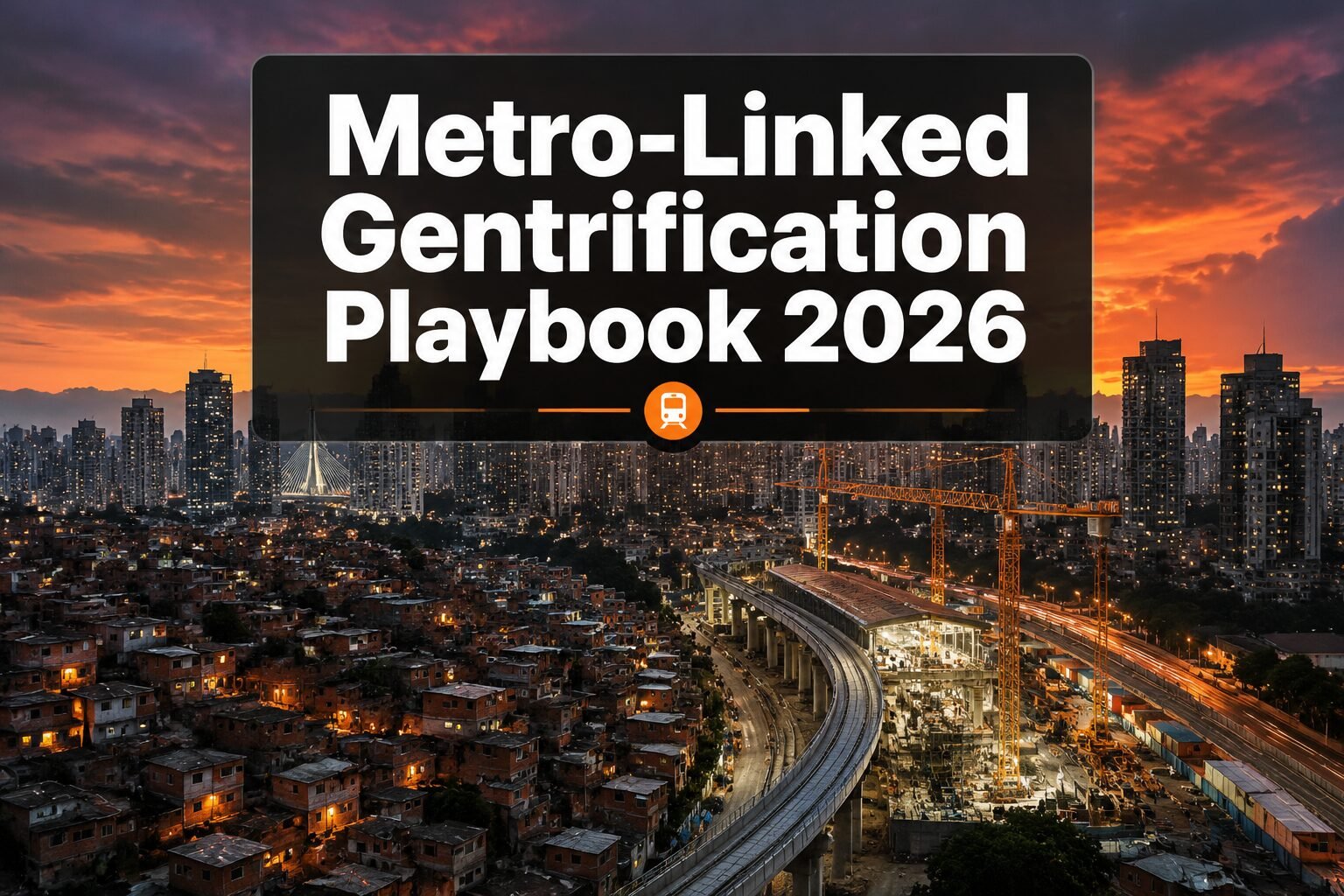 Metro-Linked Gentrification Playbook 2026: Timing Entry Points in São Paulo's Linha 6-Laranja, Rio's TransBrasil, and Belo Horizonte's Linha 2 Corridors