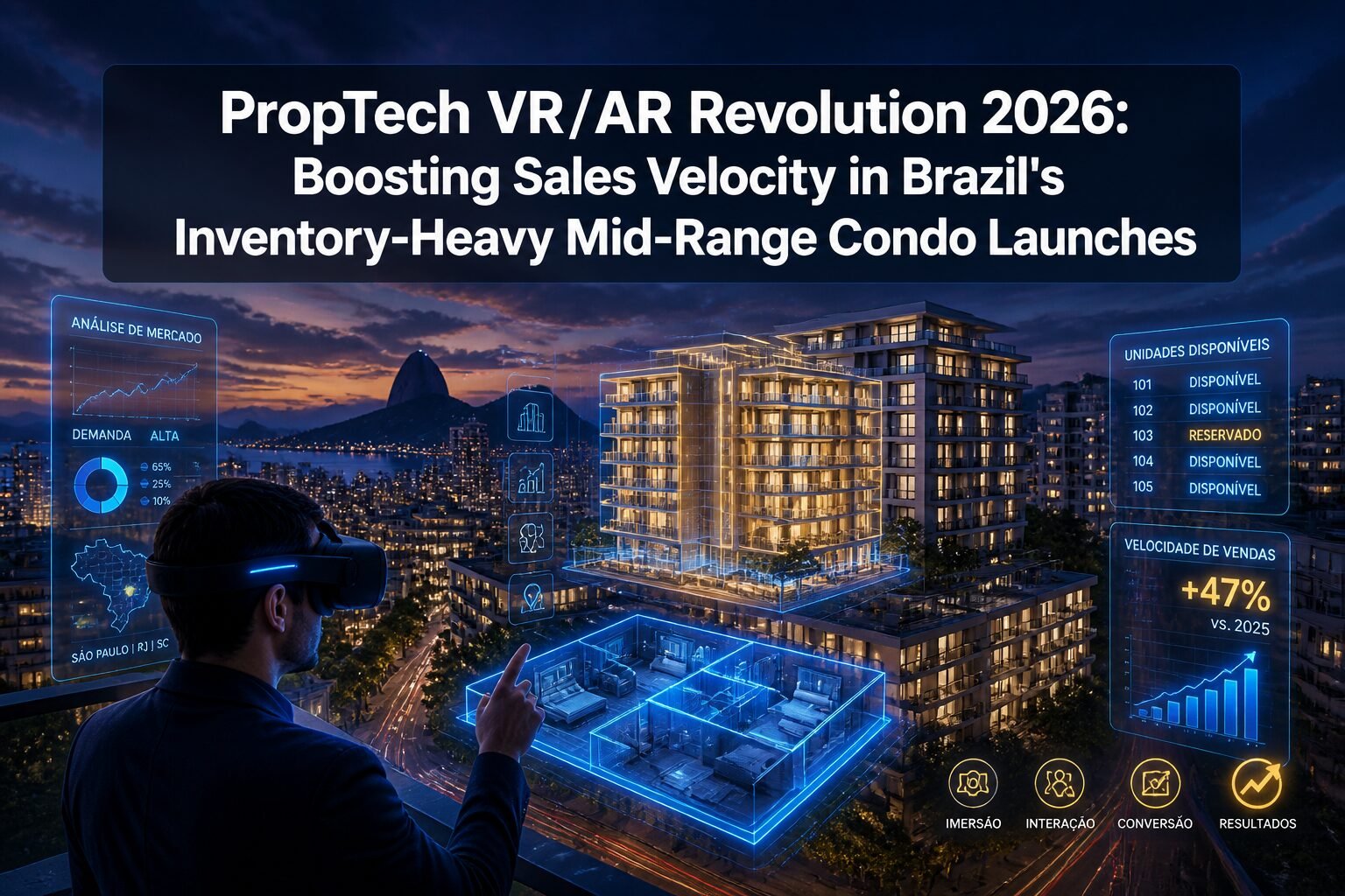 PropTech VR/AR Revolution 2026: Boosting Sales Velocity in Brazil's Inventory-Heavy Mid-Range Condo Launches