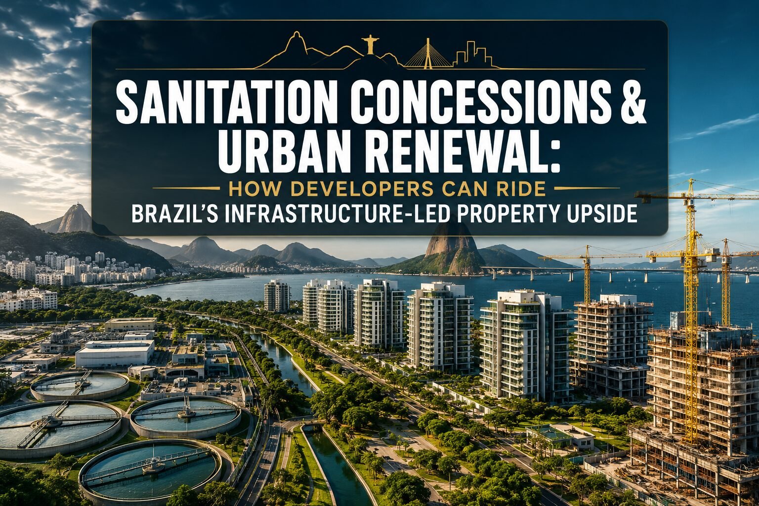 Sanitation Concessions and Urban Renewal: How Developers Can Ride Brazil’s Infrastructure-Led Property Upside