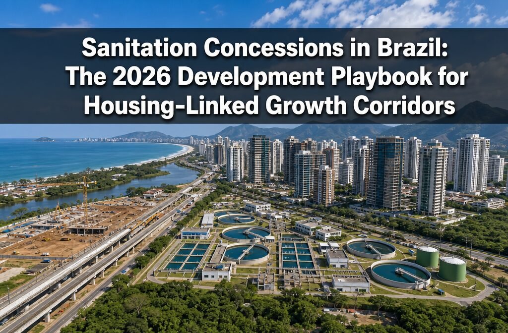 Sanitation Concessions in Brazil: The 2026 Development Playbook for Housing-Linked Growth Corridors