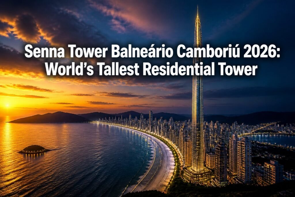 Senna Tower Balneário Camboriú 2026: Iconic Supertall Residential Driving Coastal Skyline Premiums and Global Investor Interest
