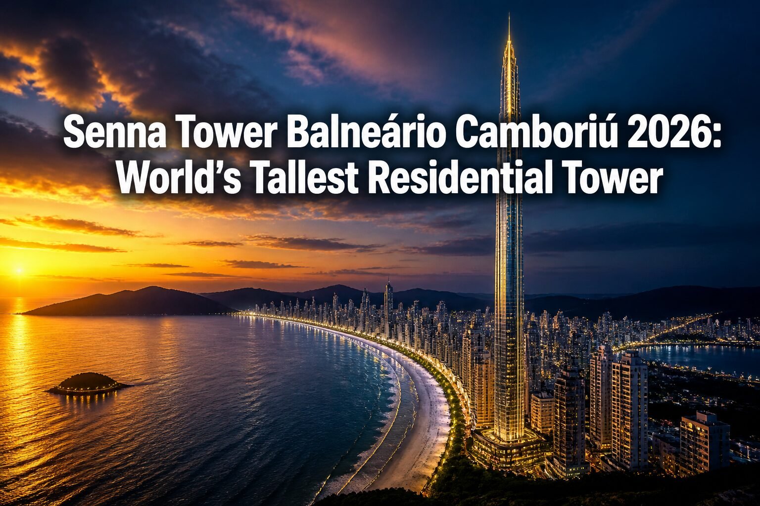 Senna Tower Balneário Camboriú 2026: Iconic Supertall Residential Driving Coastal Skyline Premiums and Global Investor Interest