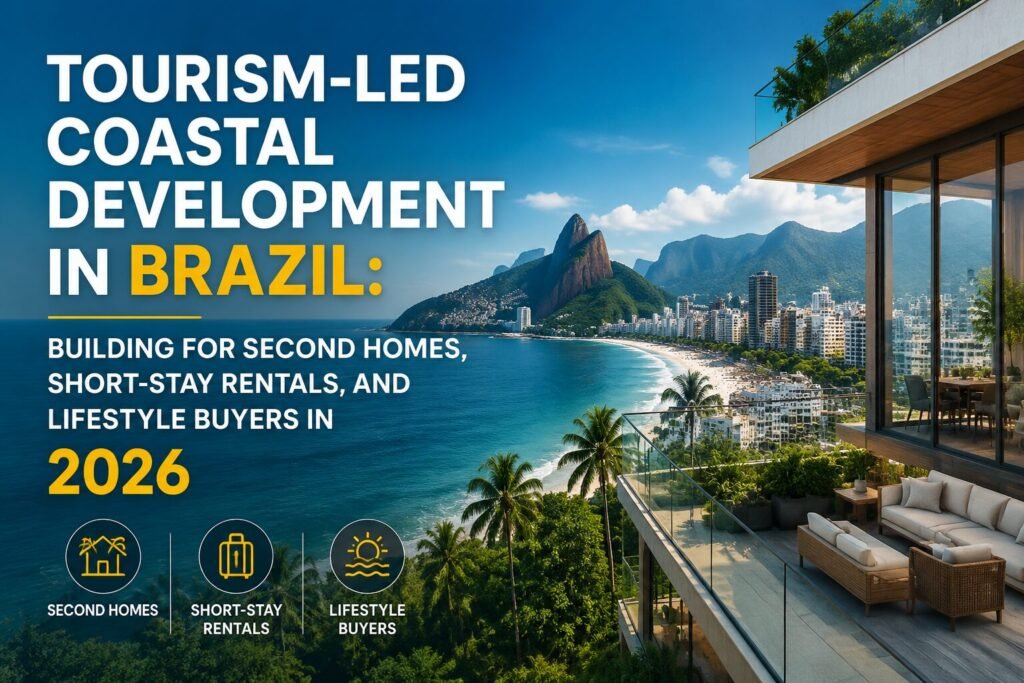 Tourism-Led Coastal Development in Brazil: Building for Second Homes, Short-Stay Rentals, and Lifestyle Buyers in 2026