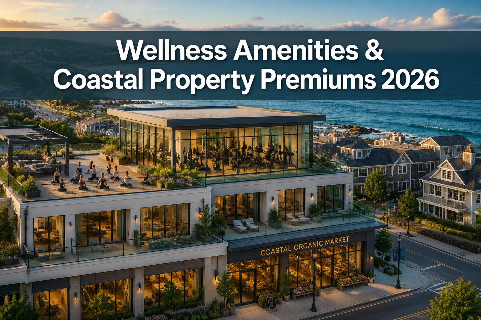 Wellness Amenities Driving Coastal Property Premiums 2026: Gyms, Yoga Studios, and Healthy Food Proximity in Northeast Developments