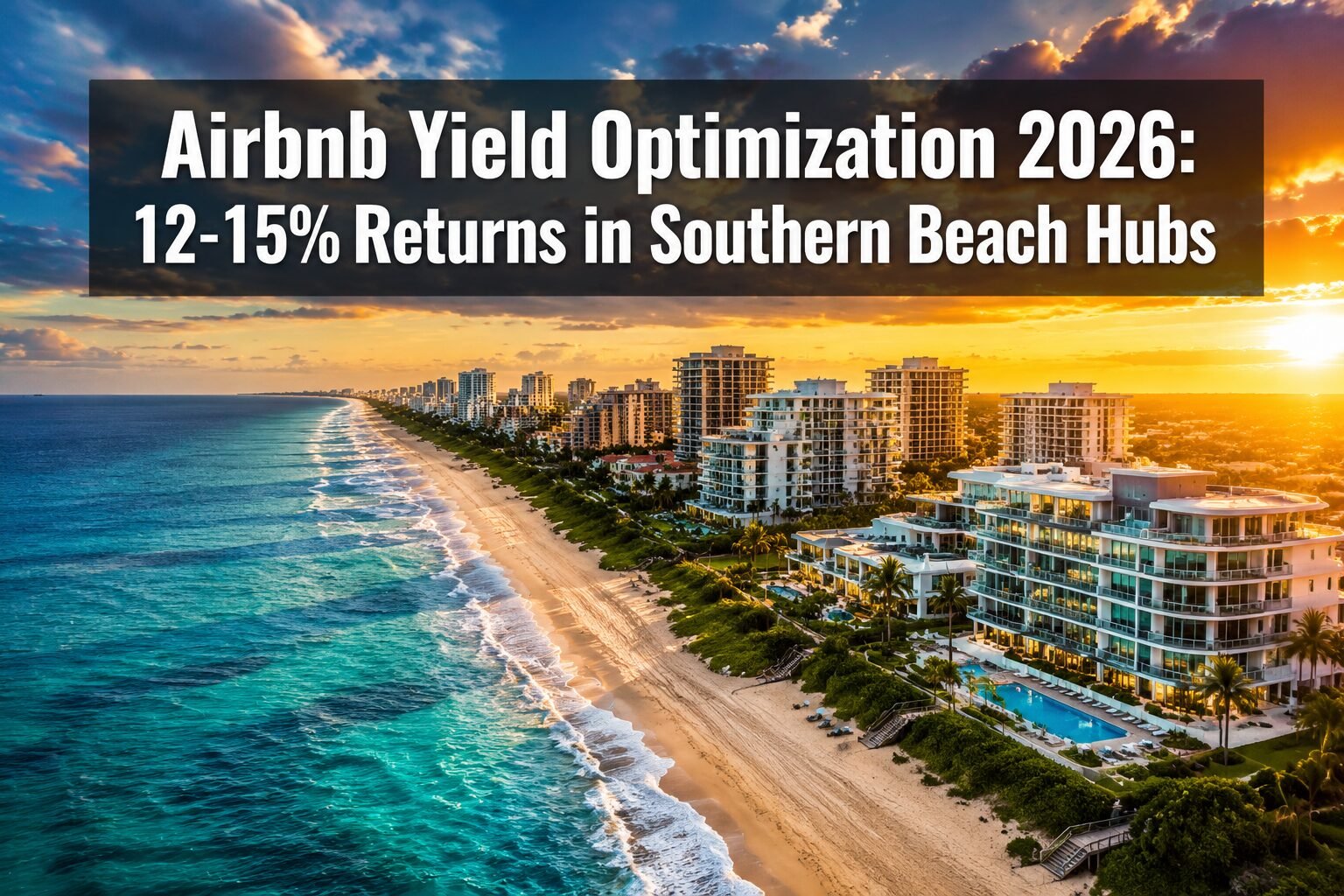 Airbnb Yield Optimization Beyond Regulations 2026: Micro-Market Selection for 12-15% Returns in Southern Beach Hubs