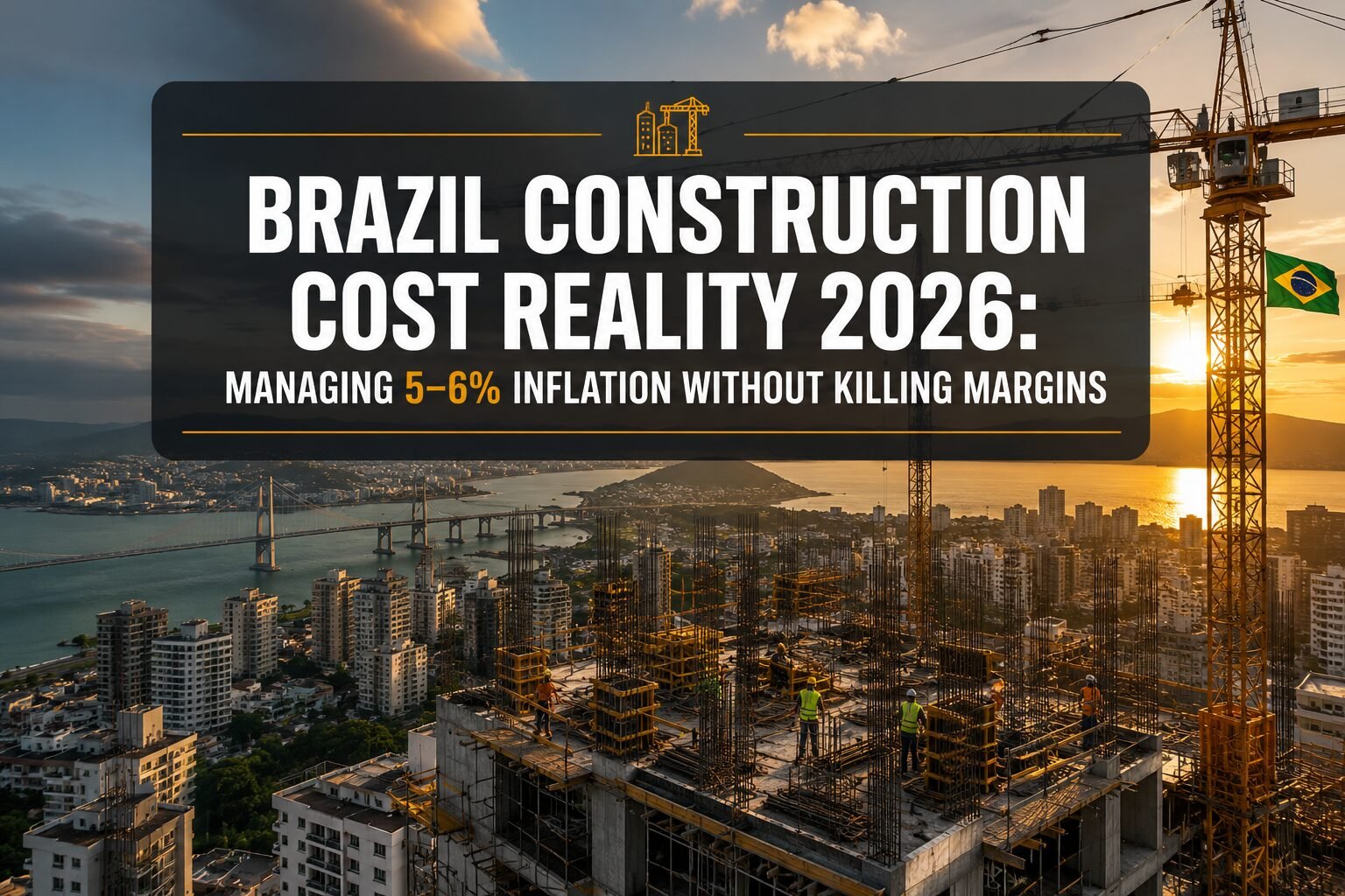 Brazil’s 2026 Construction Cost Reality: Managing 5–6% Annual Inflation in Labor and Materials Without Killing Project Margins