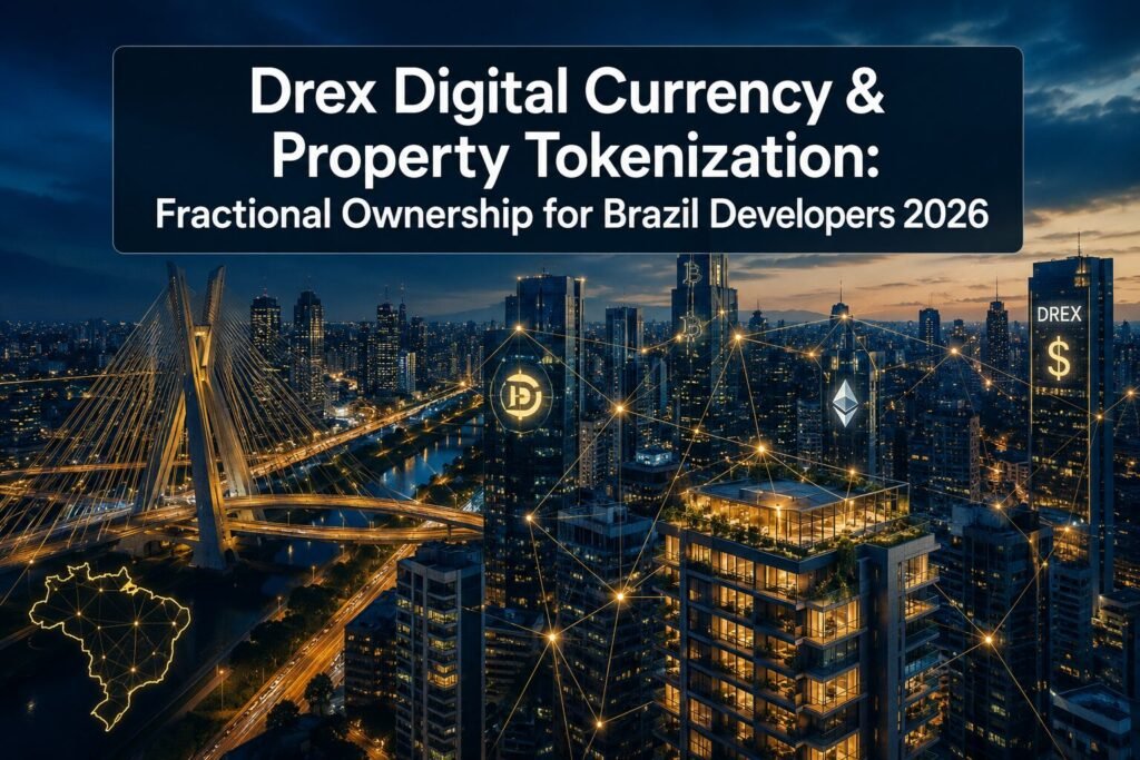 Drex Digital Currency and Property Tokenization: Fractional Ownership Opportunities for Brazil Developers in 2026