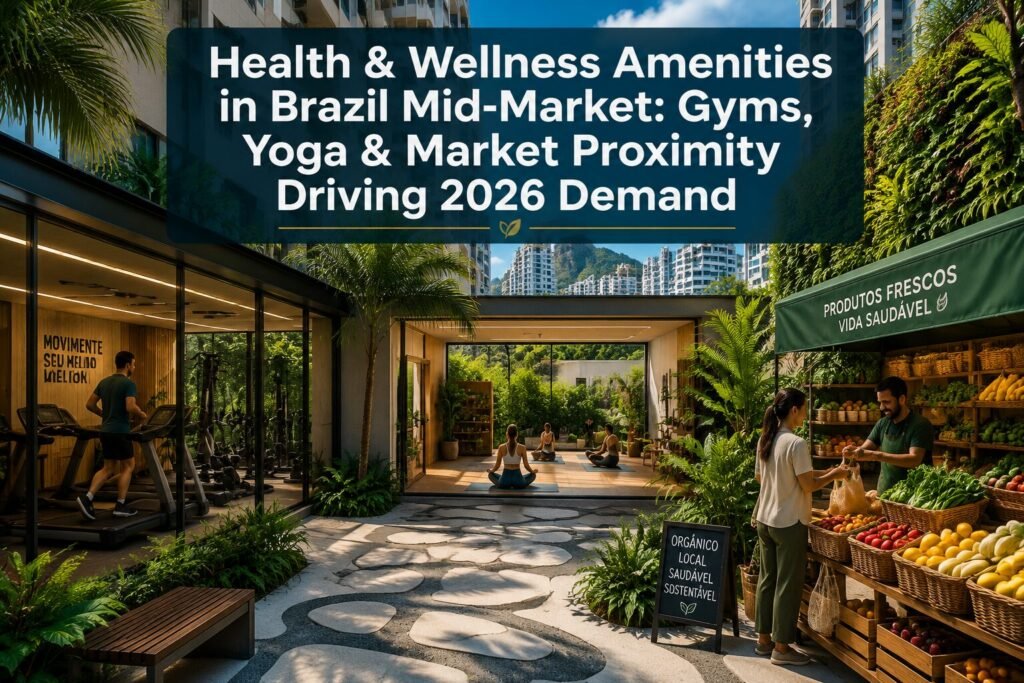 Health and Wellness Amenities in Brazil Mid-Market: Gyms, Yoga, and Market Proximity Driving 2026 Demand