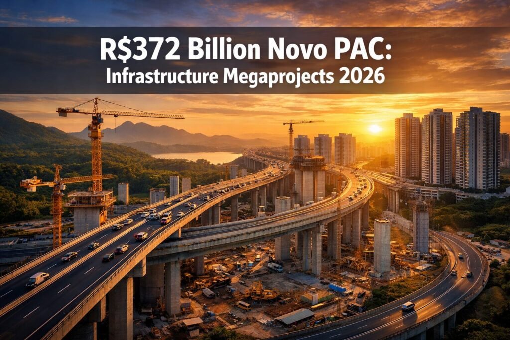 Infrastructure Megaprojects 2026: R$372 Billion Novo PAC Boost for Highway-Adjacent Residential Developments