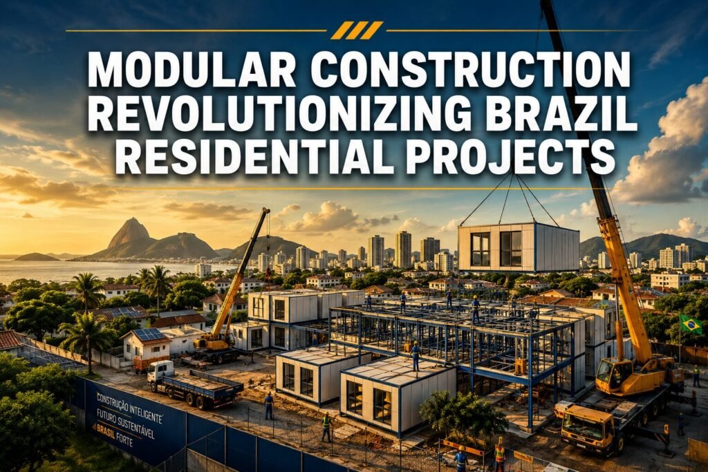 Modular Construction Revolutionizing Brazil Residential Projects: Accelerating Delivery for 2026 Housing Shortfalls
