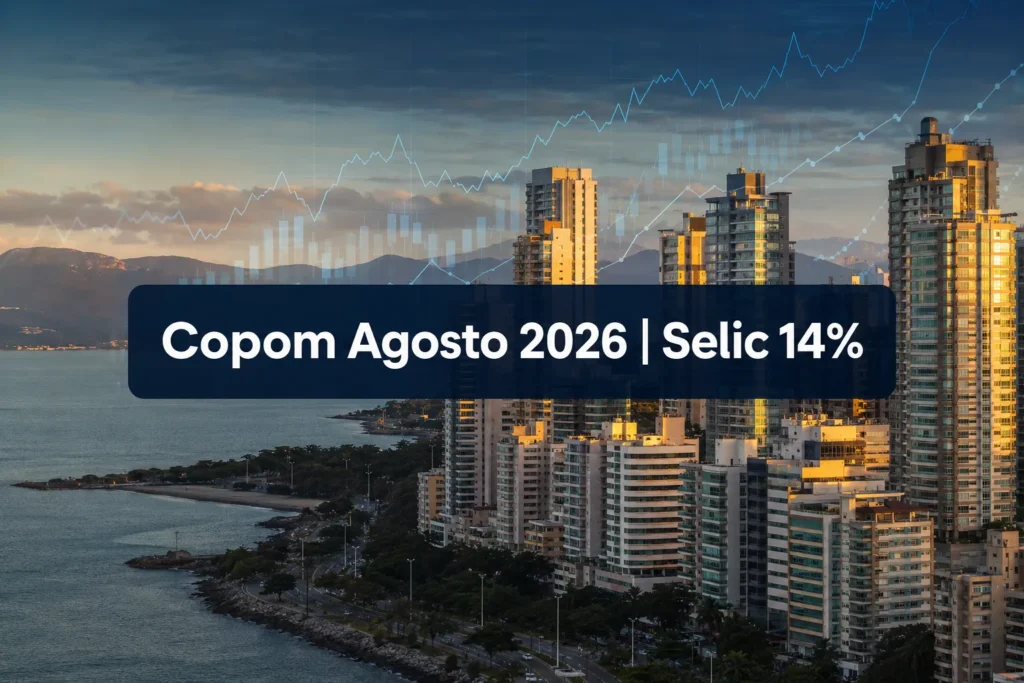 Copom Agosto 2026, Selic 14% e o Mercado Imobiliário Brasil: O Que o Financiamento Espera da Reunião de 4-5 de Agosto