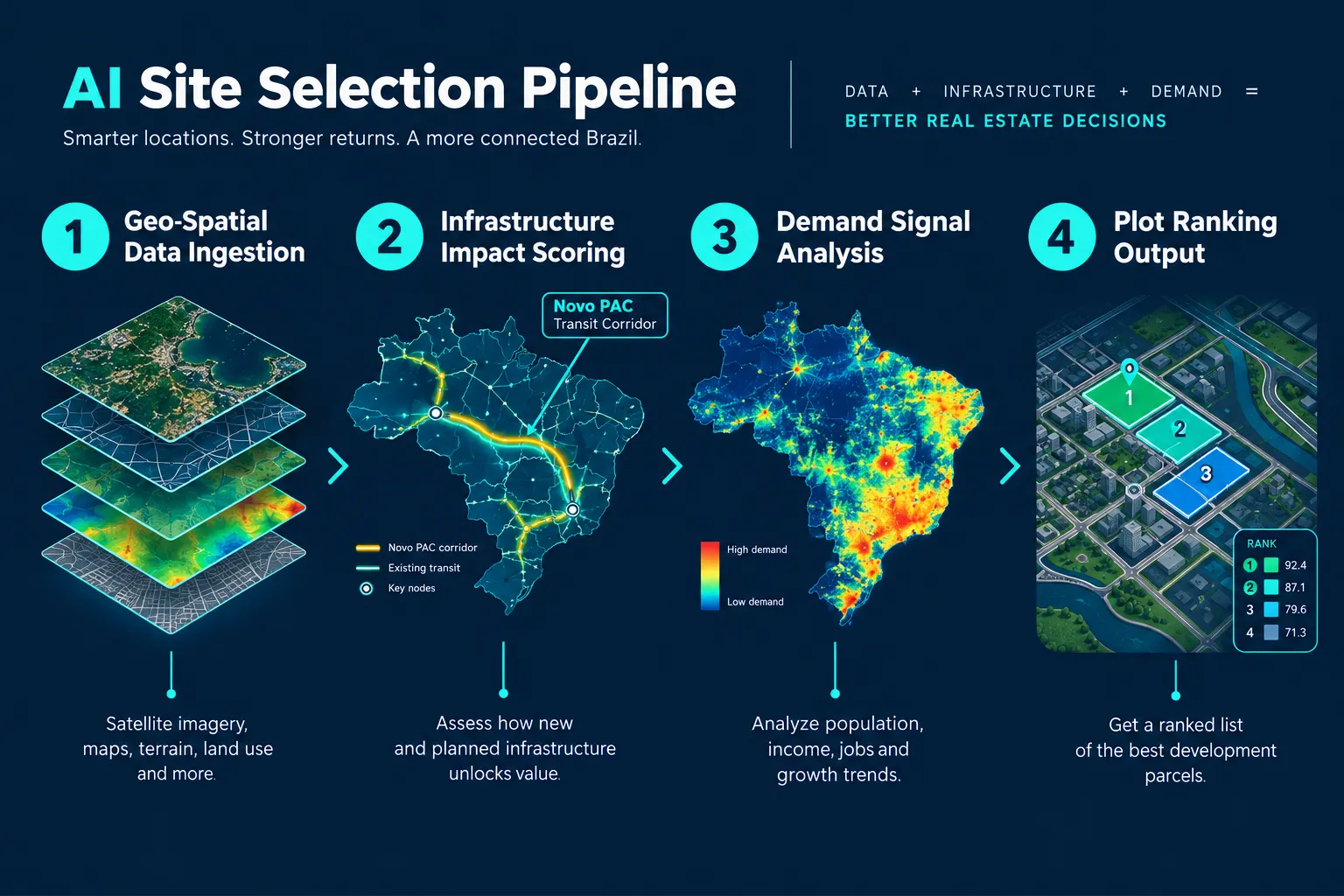 How AI Is Reshaping the Site Selection Process in Brazil