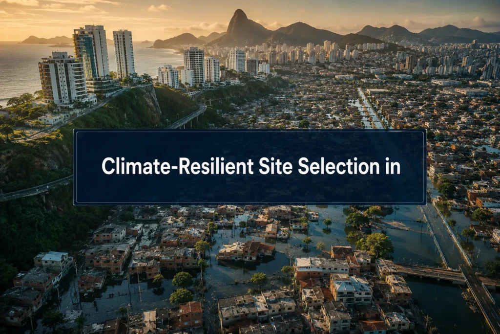 Climate-Resilient Site Selection in Brazil: Flood, Heat, Drainage, and Insurance Factors Developers Can't Ignore