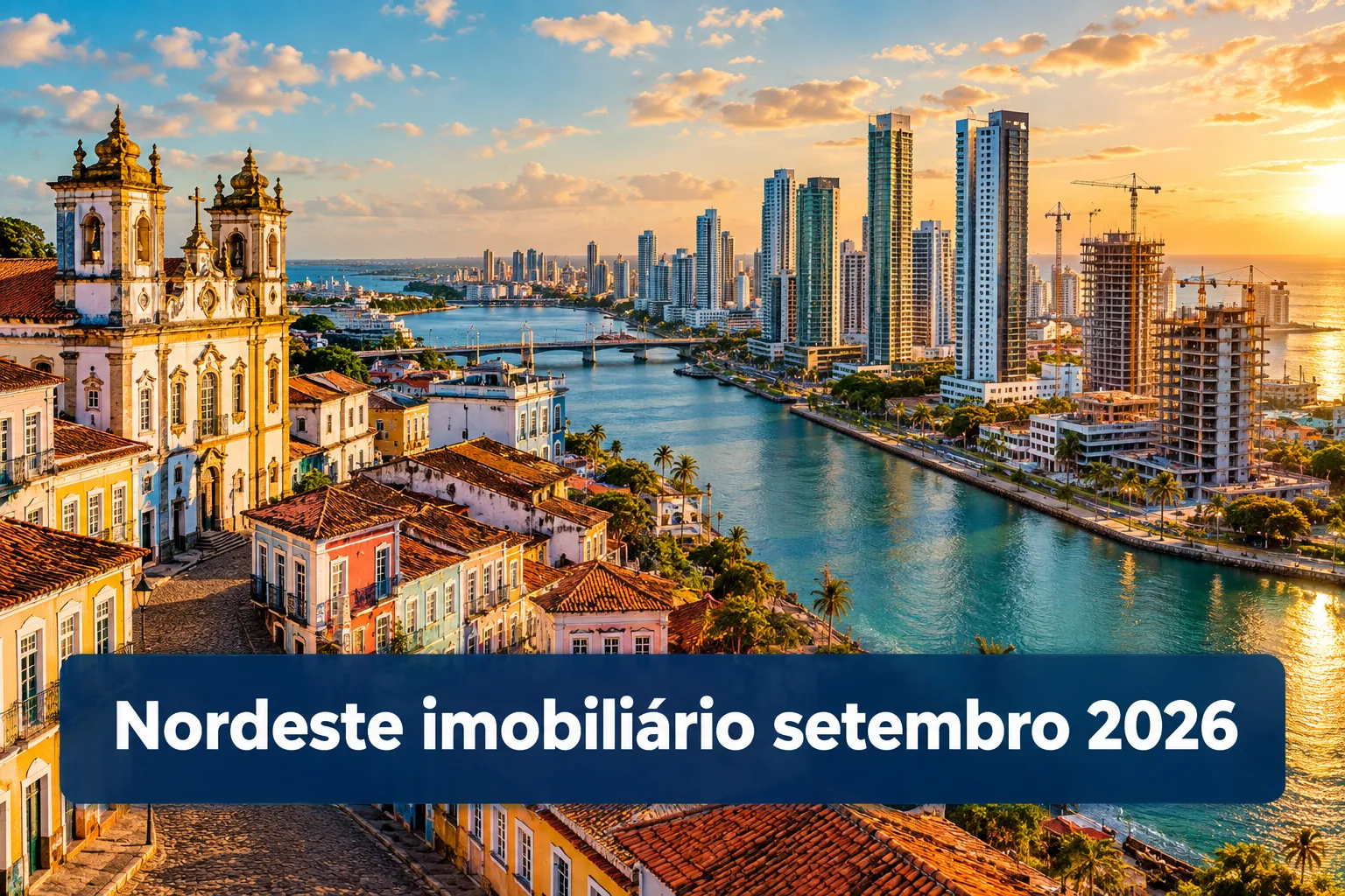 Nordeste Imobiliário Setembro 2026: Salvador e Recife Lideram a Valorização Nacional