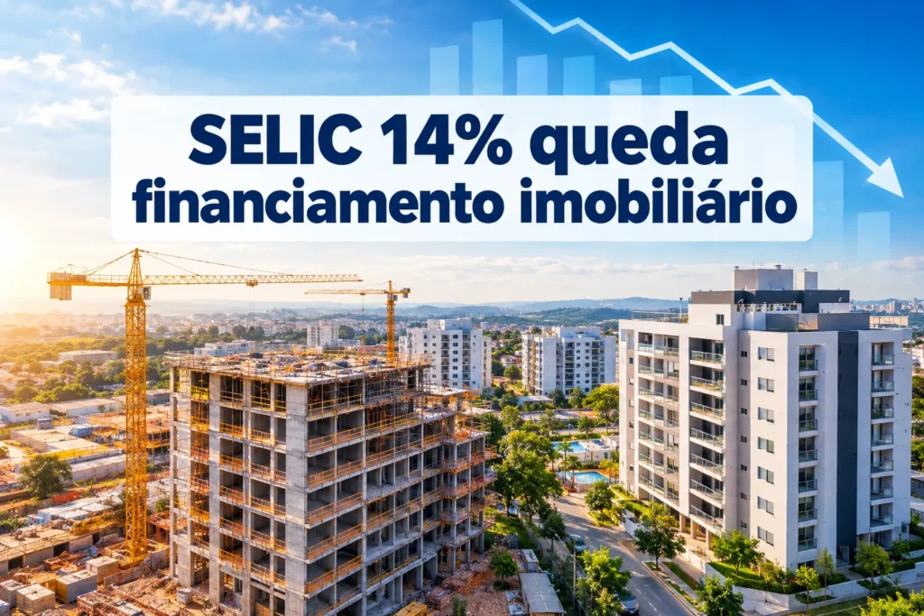 SELIC 14% Queda Financiamento Imobiliário Brasil Setembro 2026: O Que Muda Para Quem Compra Ou Investe