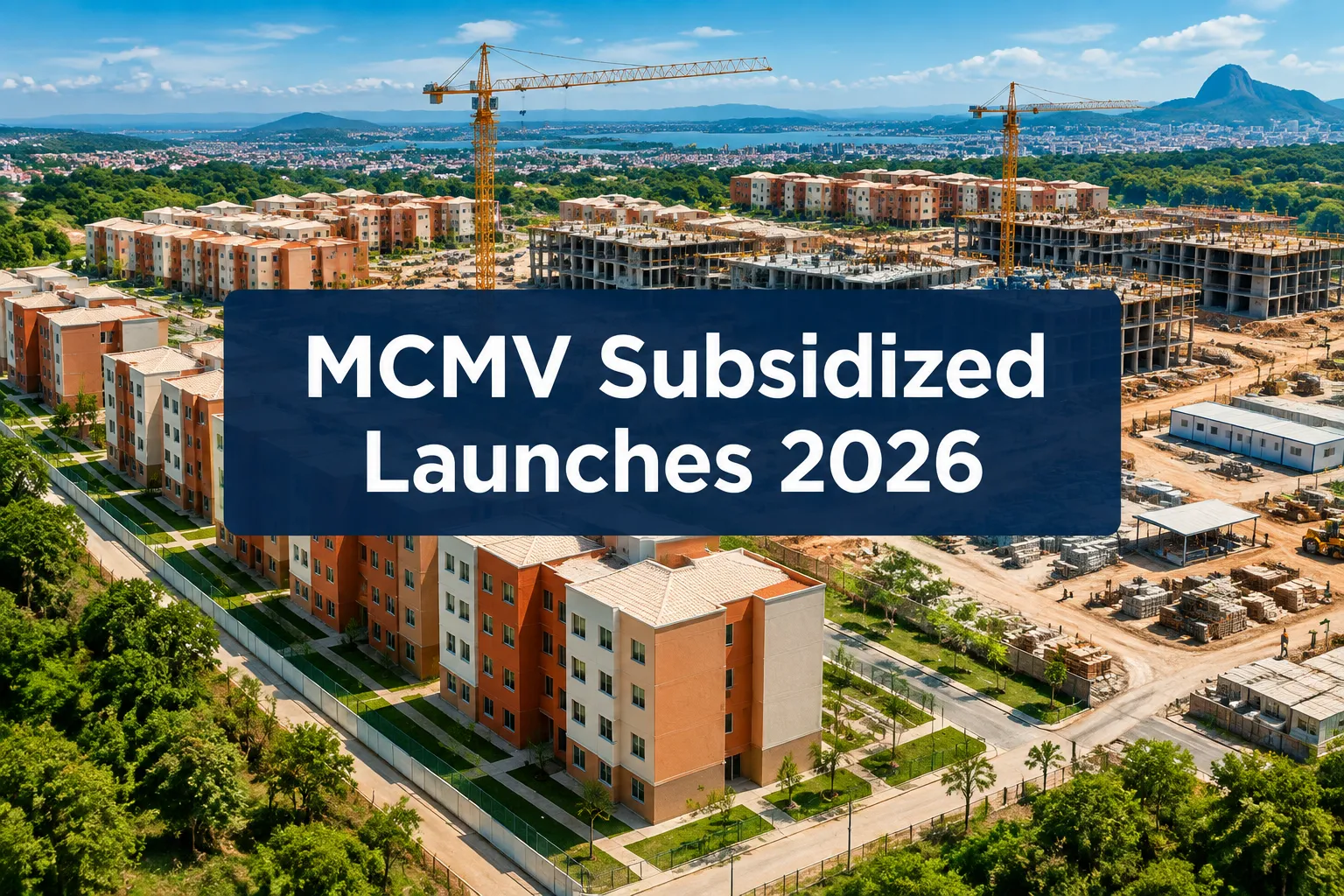 MCMV Subsidized Launches 2026: Scaling to 100,000+ Units with Supply Chain Mastery for Popular Housing Developers